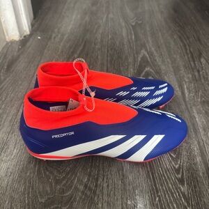Adidas Predator Cleats - Red and Blue
